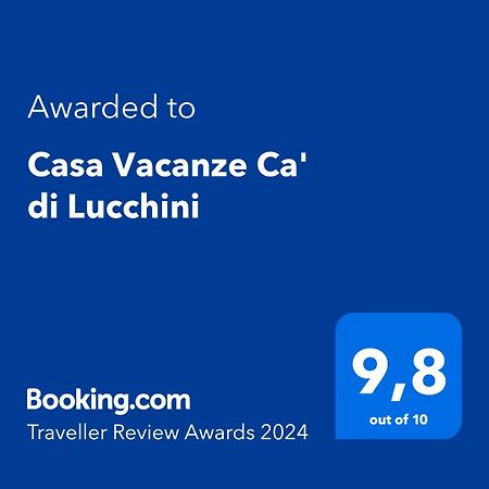 Casa Vacanze Ca' Di Lucchini San Benedetto Val di Sambro Luaran gambar